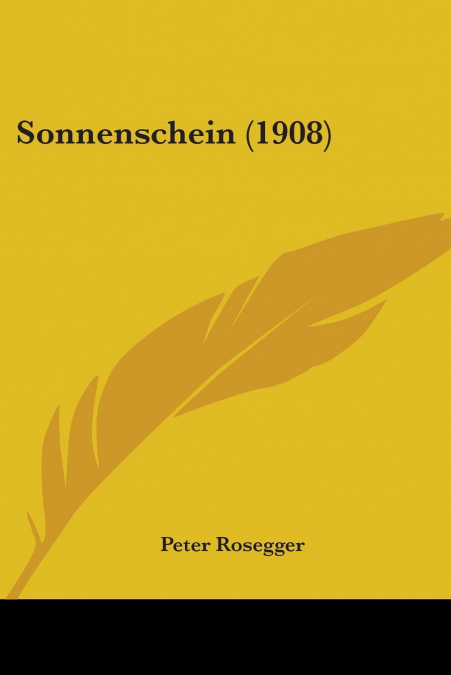Sonnenschein (1908)