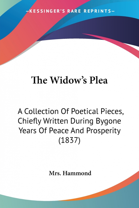 The Widow’s Plea