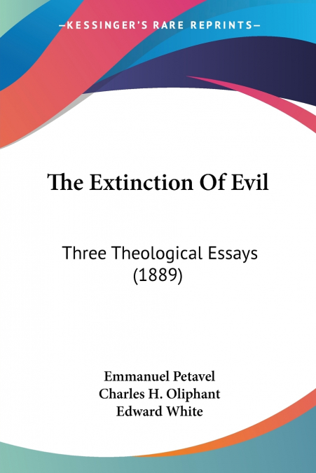 The Extinction Of Evil