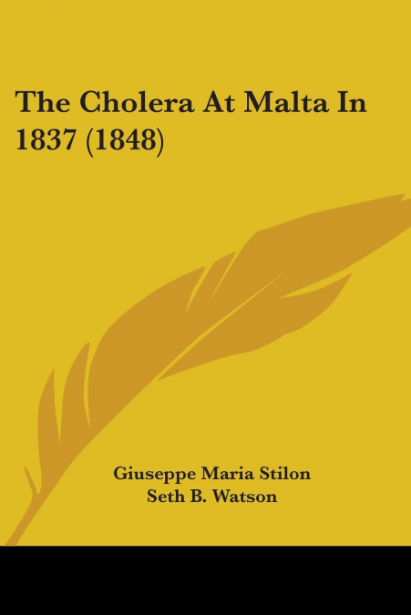 The Cholera At Malta In 1837 (1848)