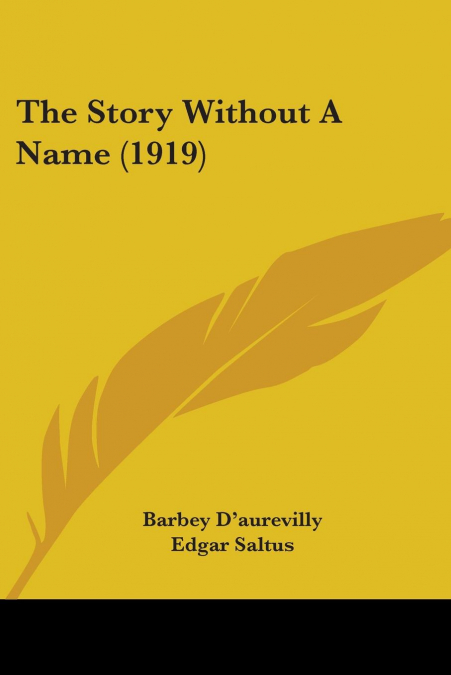 The Story Without A Name (1919)