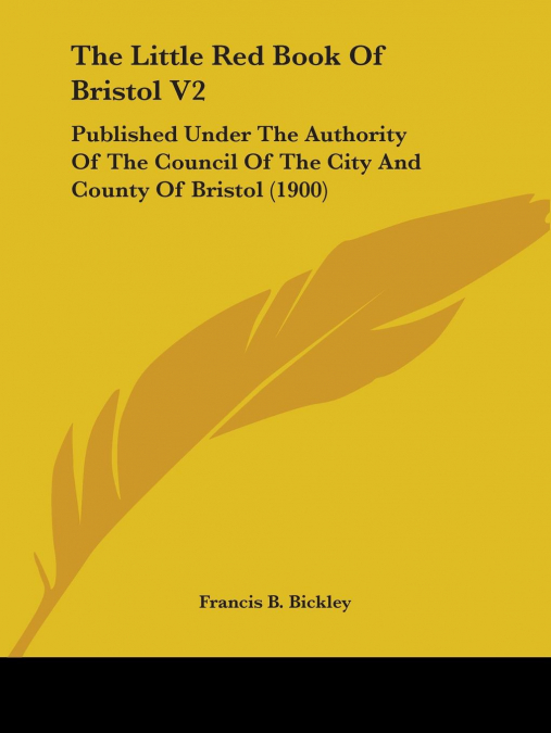 The Little Red Book Of Bristol V2