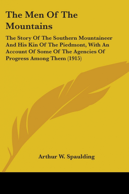 The Men Of The Mountains
