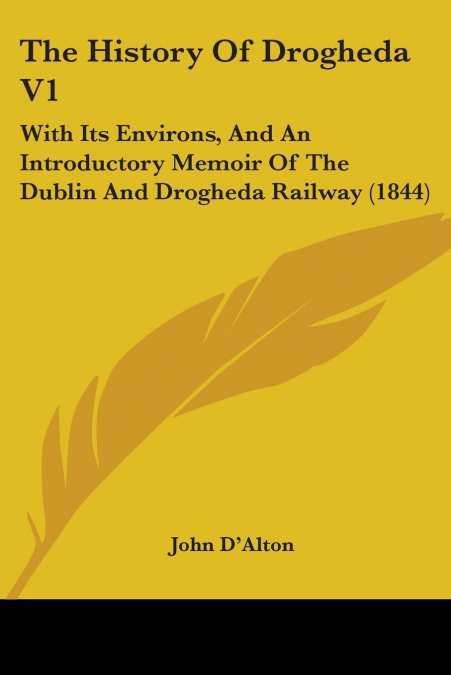 The History Of Drogheda V1