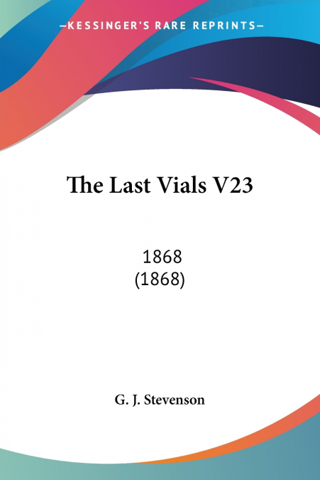 The Last Vials V23