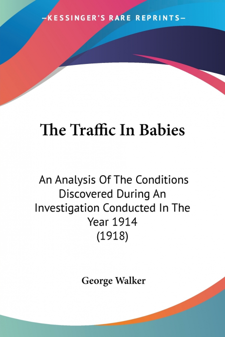 The Traffic In Babies