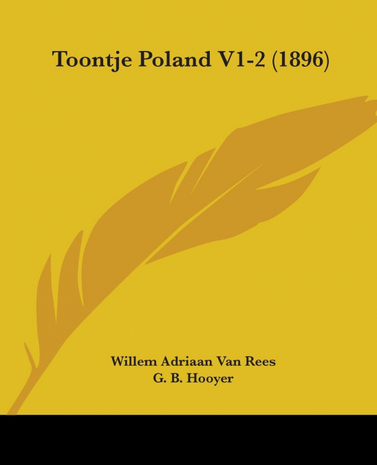 Toontje Poland V1-2 (1896)