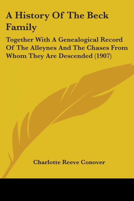 A History Of The Beck Family