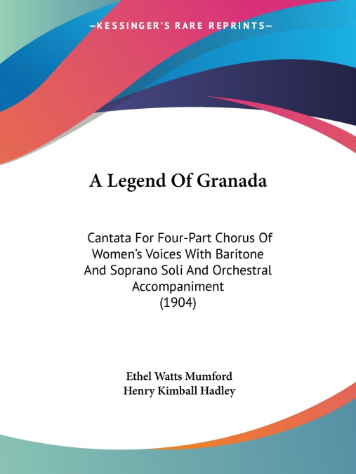 A Legend Of Granada