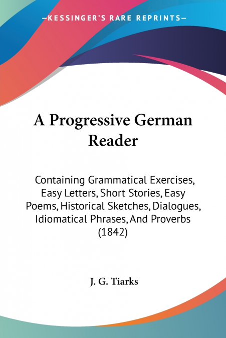 A Progressive German Reader