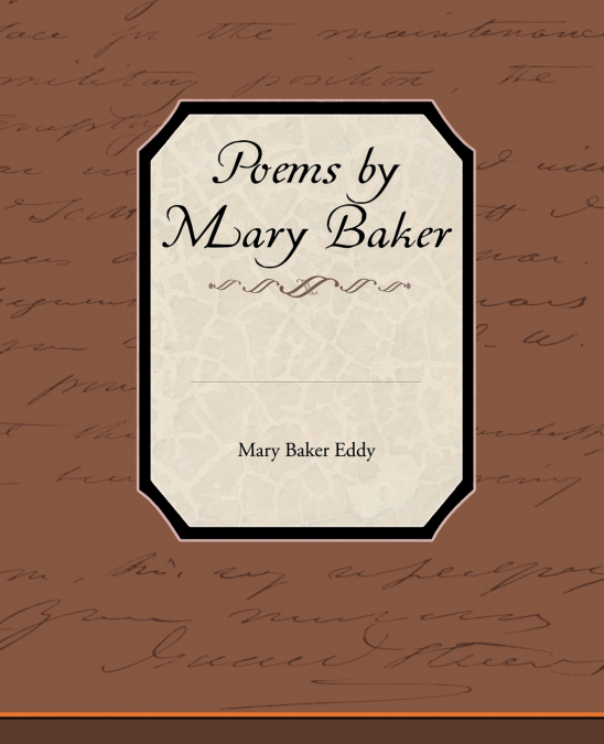 Poems by Mary Baker Eddy