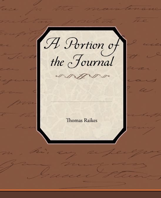 A Portion of the Journal