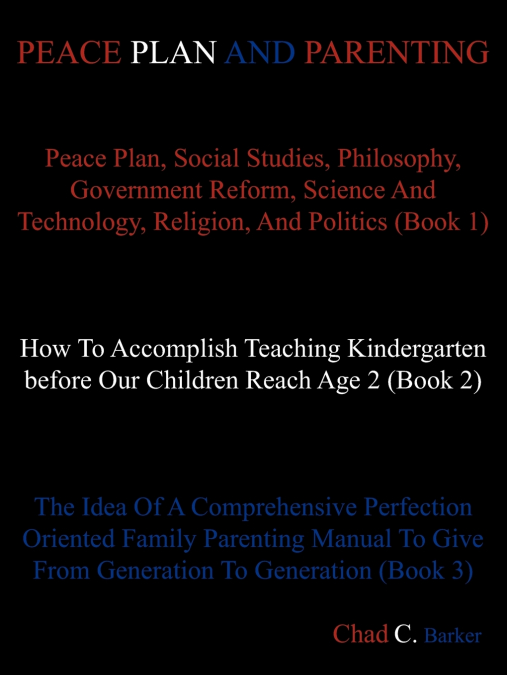 Peace Plan and Parenting