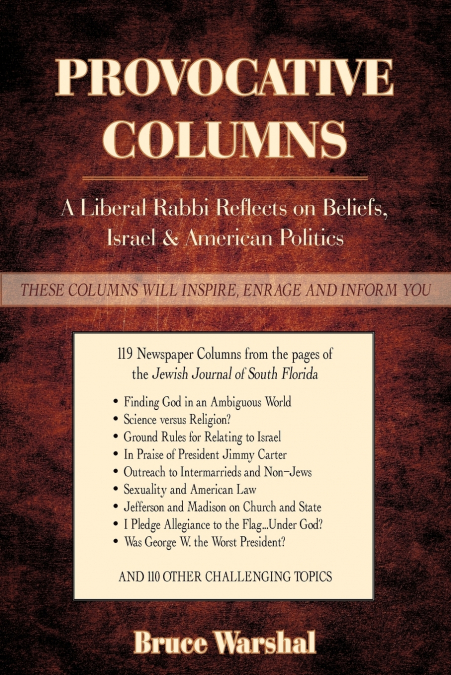 PROVOCATIVE COLUMNS