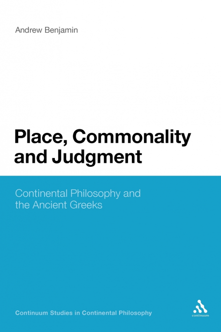 Place, Commonality and Judgment