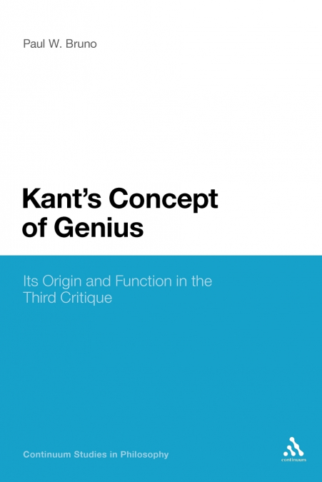 Kant’s Concept of Genius