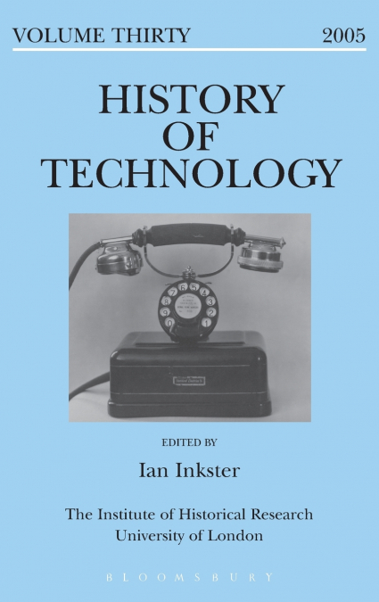 History of Technology Volume 30
