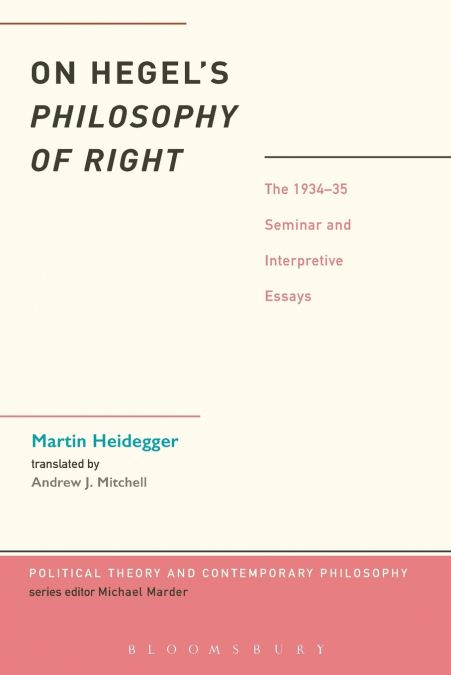 On Hegel’s Philosophy of Right