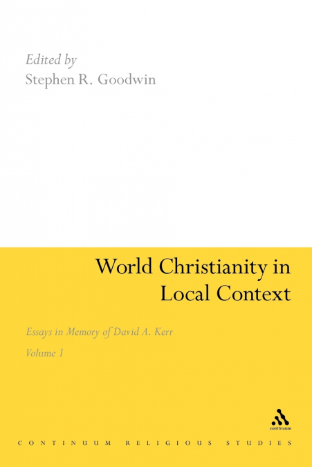 World Christianity in Local Context