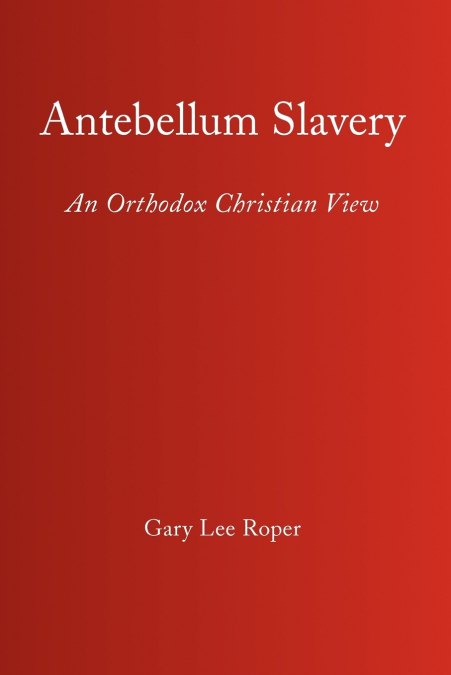Antebellum Slavery
