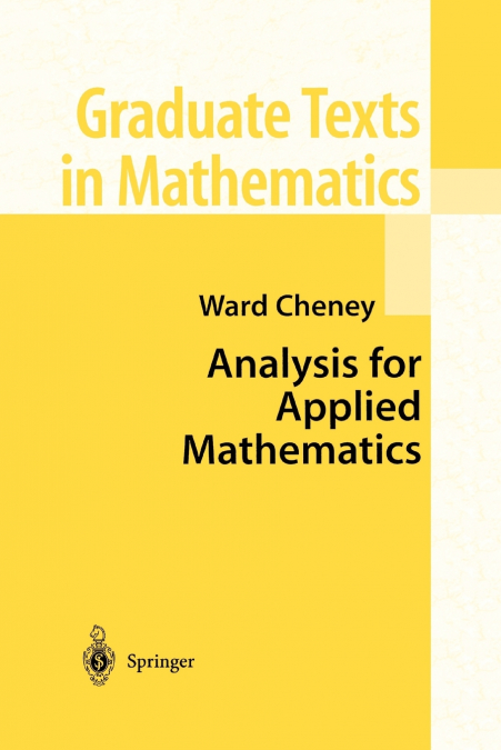 Analysis for Applied Mathematics