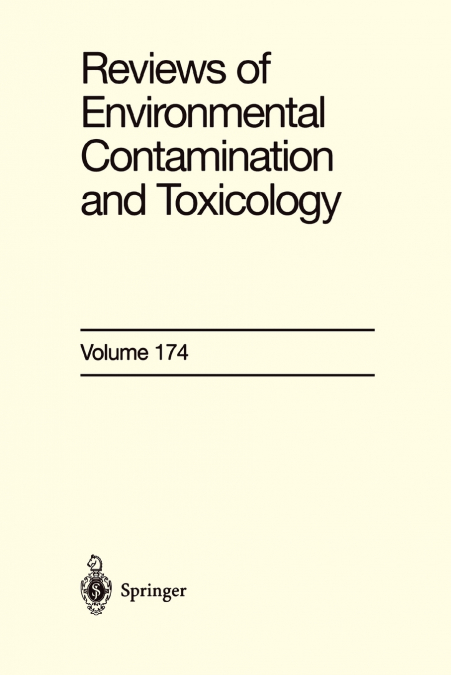 Reviews of Environmental Contamination and Toxicology