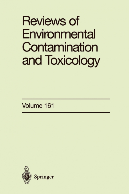 Reviews of Environmental Contamination and Toxicology