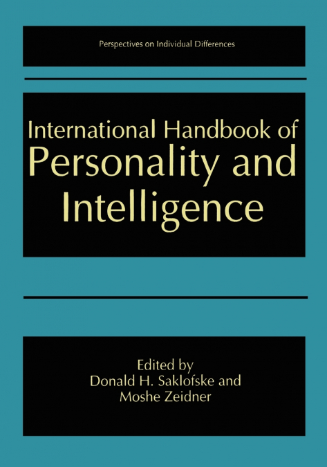 International Handbook of Personality and Intelligence