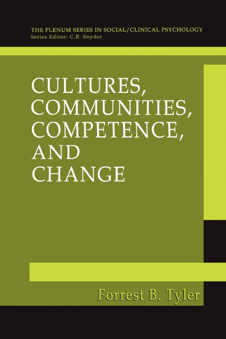 Cultures, Communities, Competence, and Change