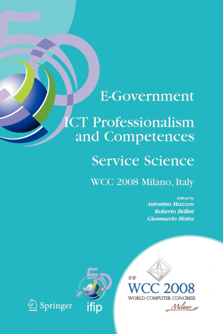 E-Government ICT Professionalism and Competences Service Science