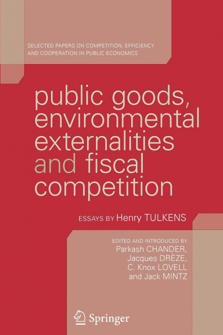 Public Goods, Environmental Externalities and Fiscal Competition