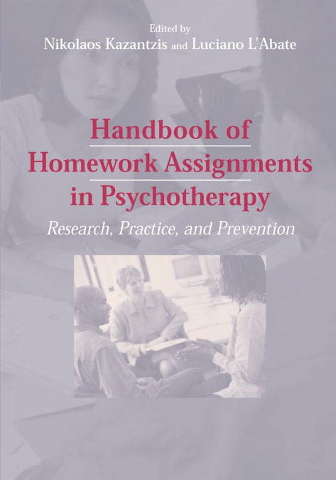 Handbook of Homework Assignments in Psychotherapy