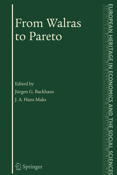 From Walras to Pareto