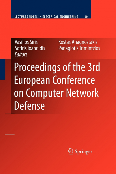 Proceedings of the 3rd European Conference on Computer Network Defense