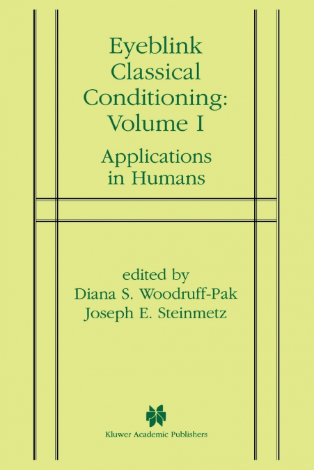 Eyeblink Classical Conditioning Volume 1