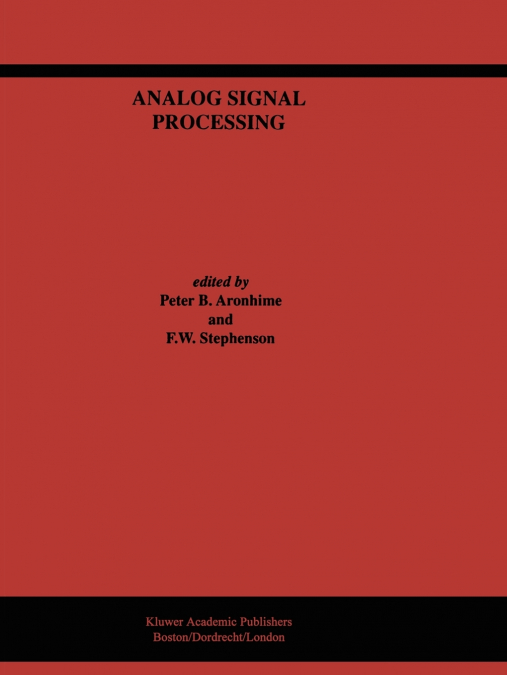 Analog Signal Processing