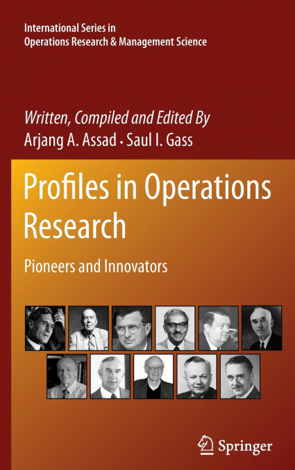Profiles in Operations Research