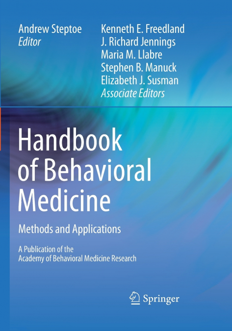 Handbook of Behavioral Medicine