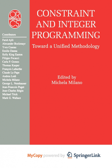 Constraint and Integer Programming