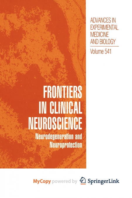 Frontiers in Clinical Neuroscience