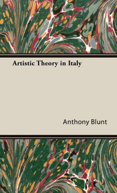 Artistic Theory in Italy
