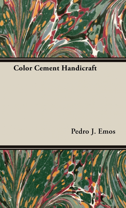 Color Cement Handicraft