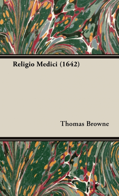 Religio Medici (1642)