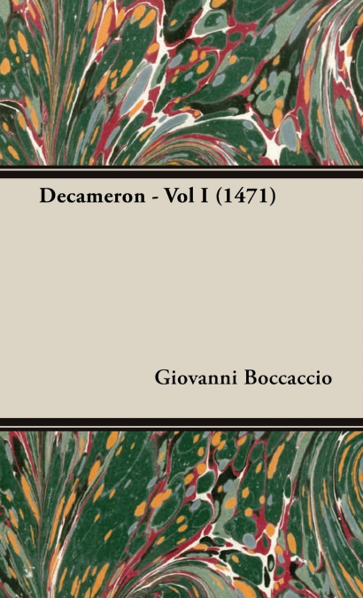 Decameron - Vol I (1471)