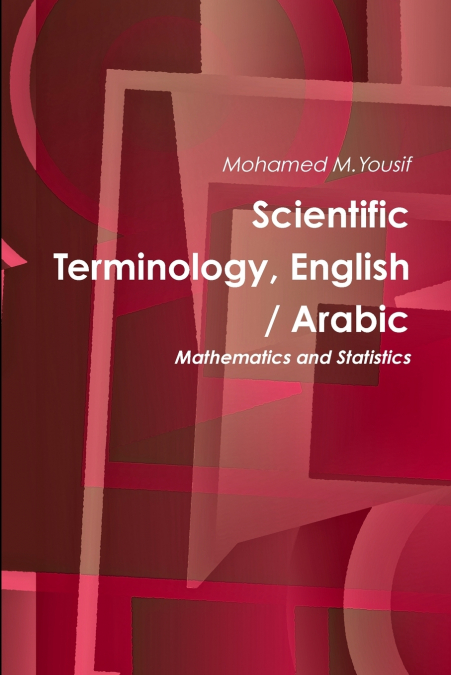 Scientific Terminology, English / Arabic