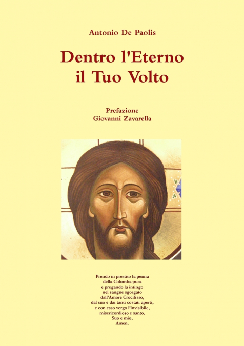 Dentro l’Eterno il Tuo Volto