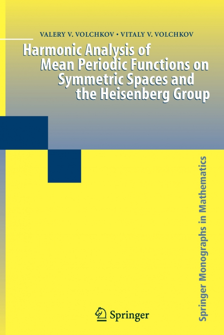 Harmonic Analysis of Mean Periodic Functions on Symmetric Spaces and the Heisenberg Group