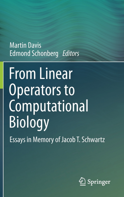 From Linear Operators to Computational Biology