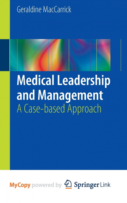 Medical Leadership and Management