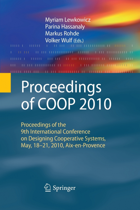 Proceedings of COOP 2010